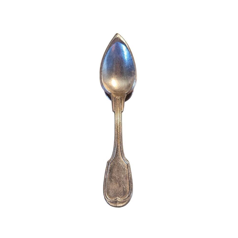 Vintage Sterling Silver Spoon Brooch Pin